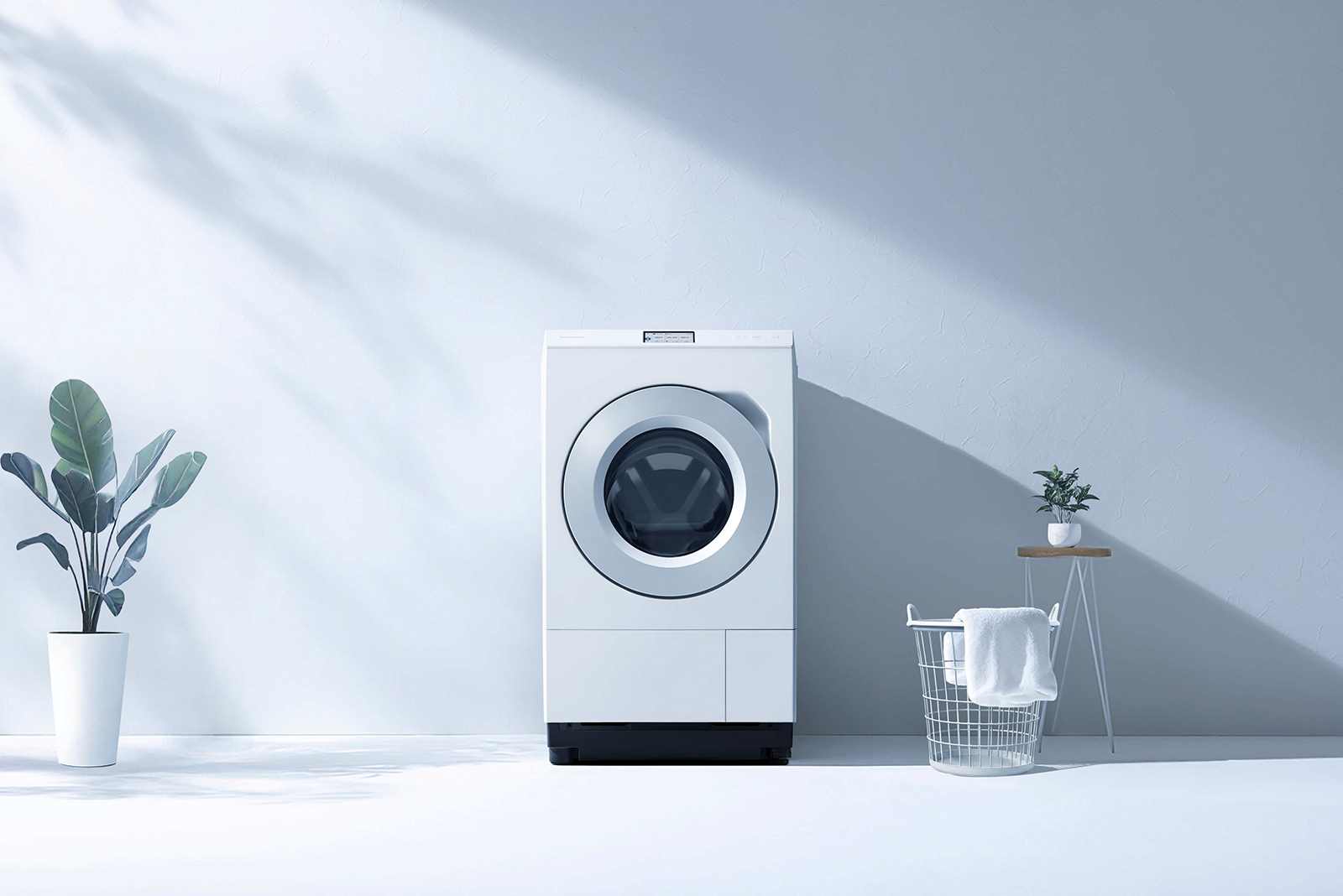 パナソニックの新しいドラム式洗濯乾燥機の製品ラインナップを示すリリース画像。