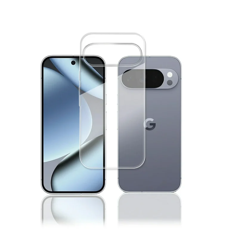 Google Pixel 11 Proに対応した、透明でシンプルなデザインの極薄TPUクリアケースの製品画像。