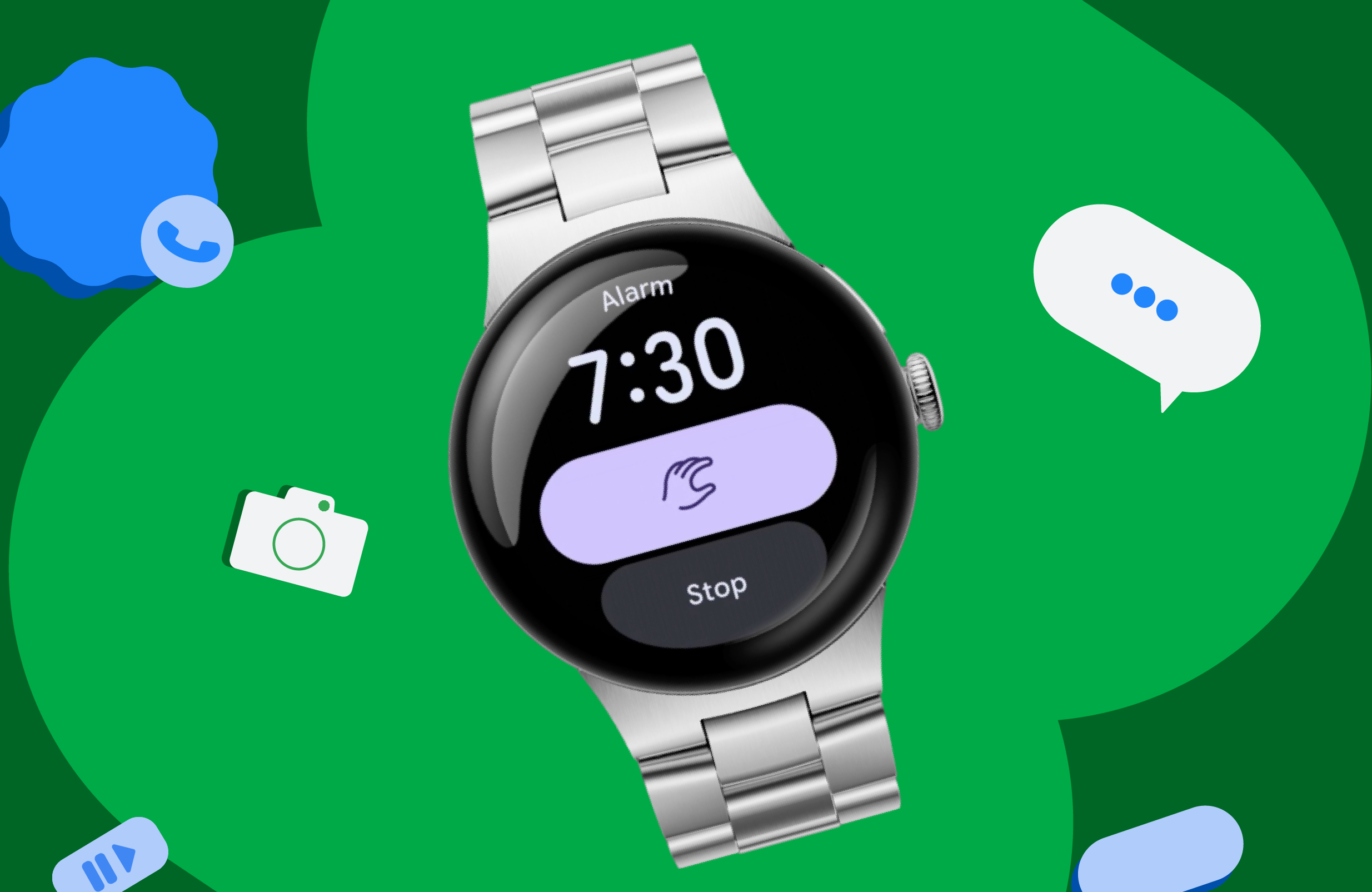 Googleの公式発表における、Wear OS 7のリリースに関する引用画像。