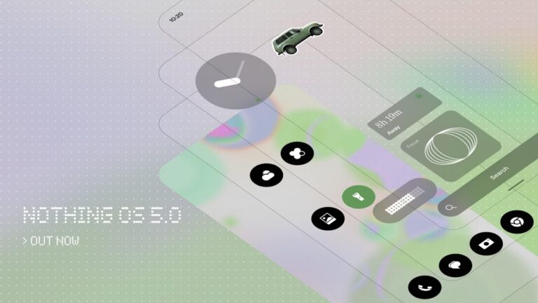 Nothing OS 5.0の発表に関するリリース元の引用画像